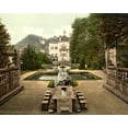 thumbnail image 1 of Print: Castle Hellbrun (I.E., Hellbrunn), Salzburg, Austro-Hungary, circa, 1 of 4