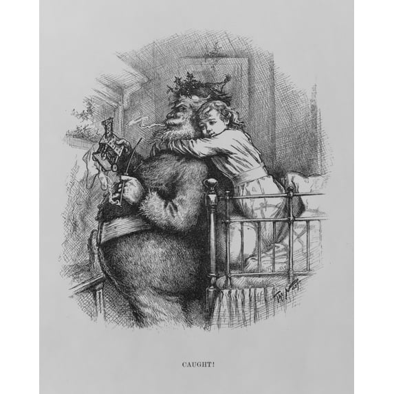 Print: Caught!, 1889