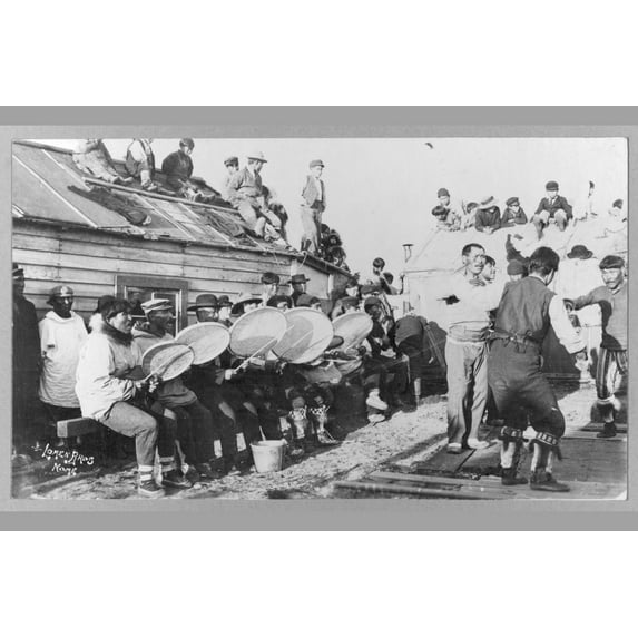 Print: Ceremonial Dance, circa 1900