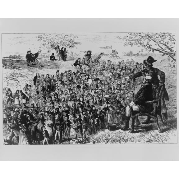 Print: Characters From The Books Of Charles Dickens, circa 1950