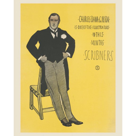 Print: Charles Dana Gibson Is One Of The Illustrators In This Month's