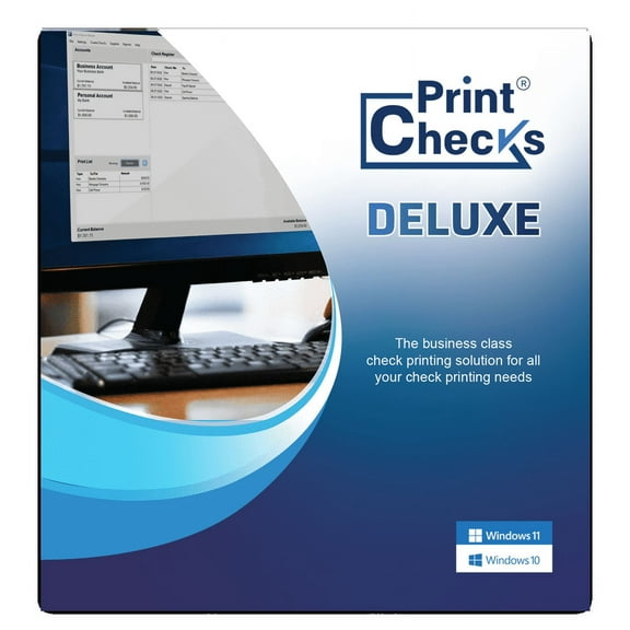 Print Checks DELUXE CD for Windows 10/11