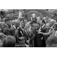 thumbnail image 1 of Print: Civil Rights Leaders Talk With Reporters After Meeting With, 1 of 4