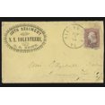 thumbnail image 1 of Print: Civil War Envelope For New York Volunteers, 130th Regiment, U.S, 1 of 4