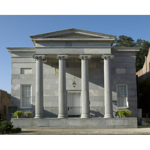 Print: Classic Building, Natchez, Mississippi, 2008