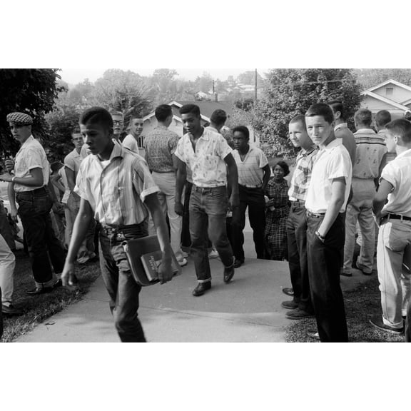 Print: Clinton, Tennessee. School Integration Conflicts, 1956