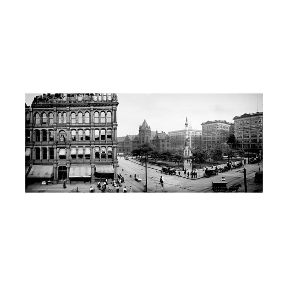Print Collection 'Buffalo Panorama1' Canvas Art