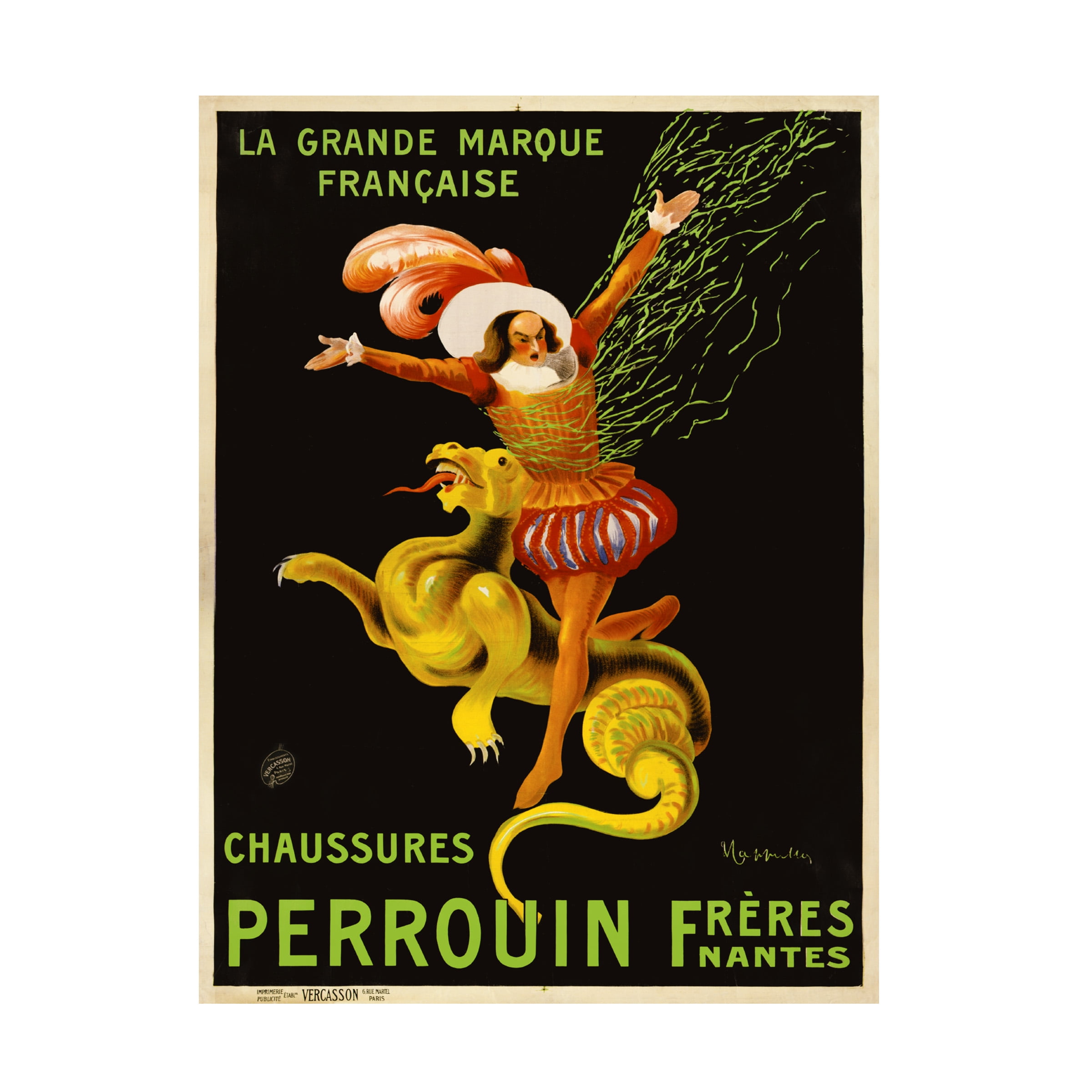 Print Collection 'Chaussures Perrouin Freres' Canvas Art