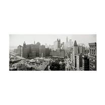Print Collection 'City Hall Panorama New York' Canvas Art