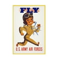 thumbnail image 1 of Trademark Fine Art Print Collection Fly US Army Air Forces Canvas Wall Art - 30x47, 1 of 4