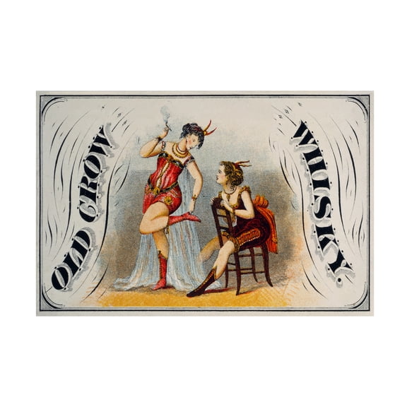 Print Collection 'Old Crow Whiskey' Canvas Art
