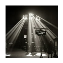 Print Collection 'Waiting Room of the Union Station Chicago' Canvas Art
