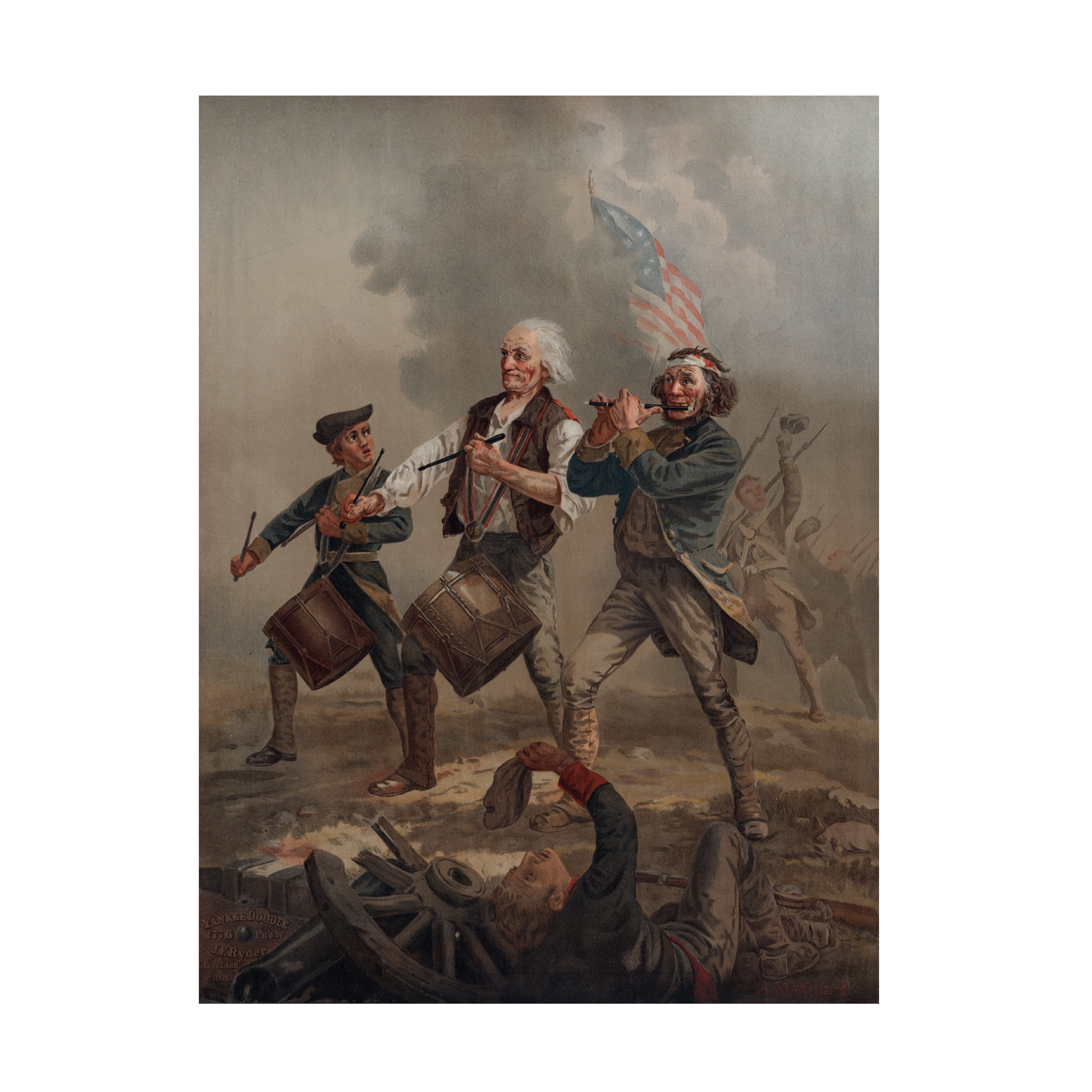 Print Collection 'Yankee Doodle 1776' Canvas Art