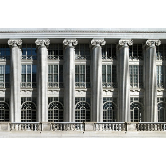 Print: Columns, Byron R. White U.S. Courthouse, Denver, Colorado, 2008