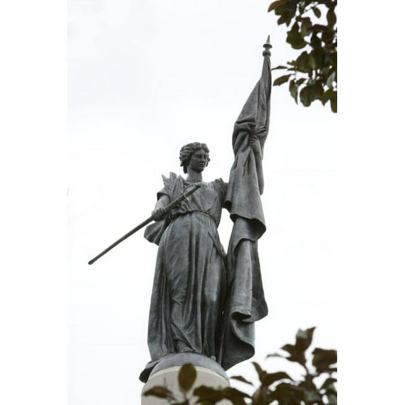 Print: Confederate Memorial Monument, Montgomery, Alabama, 2010