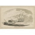 thumbnail image 1 of Print: Constitution And Java, 2nd View, 1813, 1 of 4