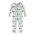 thumbnail image 1 of Print Convertible Sleeper with Zipper in Natural Robots (18-24 Months), 1 of 2