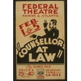 thumbnail image 1 of Print: Counsellor At Law By Elmer Rice, 1938, 1 of 4