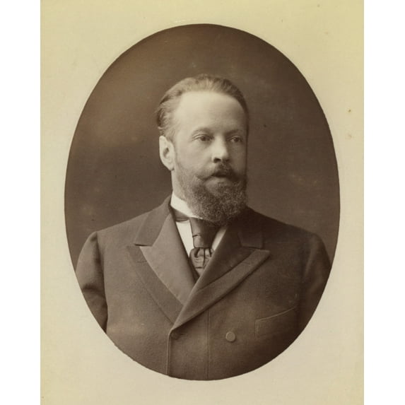 Print: Count Serge Vitte, Half-Length Portrait, Facing Right, circa 1880