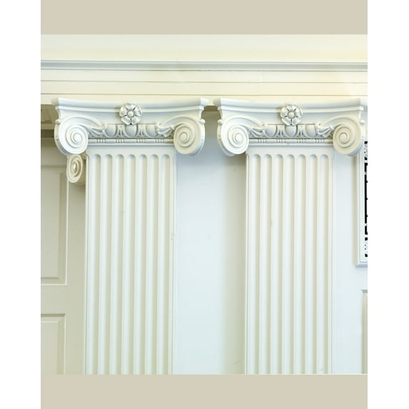 Print: Courtroom Columns, U.S. Courthouse, Tallahassee, Florida, 2008