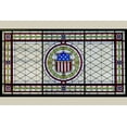 thumbnail image 1 of Print: Courtroom One Stained Glass, James R. Browning U.S. Court Of, 1 of 4
