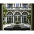 thumbnail image 1 of Print: Courtyard, David W. Dyer Federal Building And U.S. Courthouse, 1 of 4