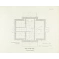 thumbnail image 1 of Print: Custom House And Post Office, Bath, Maine. Foundation Plan, 1853, 1 of 4