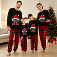 thumbnail image 1 of Christmas Matching Family Pajama Sets, Spring Fall 2‑Piece Long Sleeve & Long Pants Sleep Outfit, Cozy Holiday Loungewear Sleepwear for Family Occasions, 1 of 4