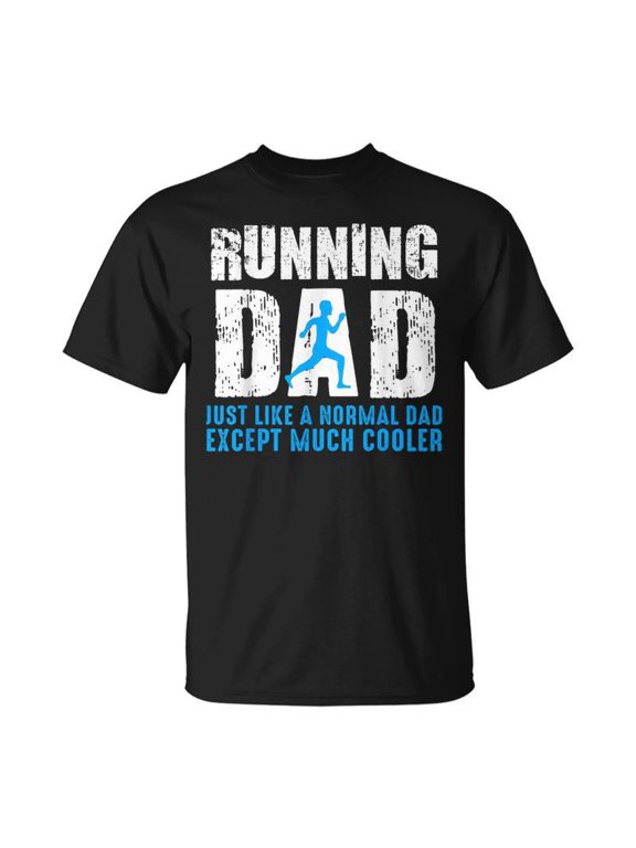 Print Dad Runner Marathon Idea Jogging TShirt