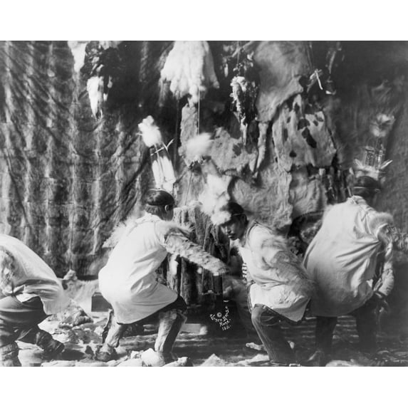 Print: Dance Of The Kaviagamute (Eskimo), 1914