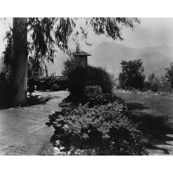 Print: David Berry Gamble House, 4 Westmoreland Place, Pasadena