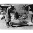thumbnail image 1 of Print: Demonstration At The Red Cross Emergency Ambulance Station In, 1 of 4
