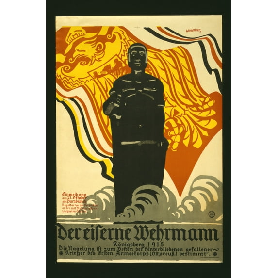Print: Der Eiserner Wehrmann, Konigsberg 1915