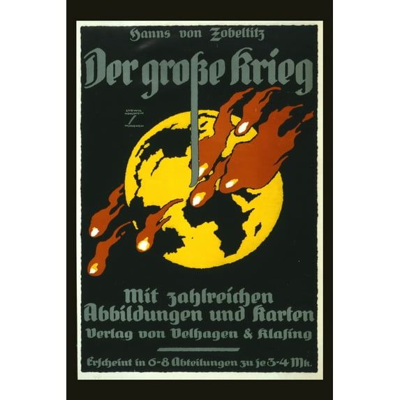 Print: Der Grosse Krieg, Von Hanns Von Zobeltitz, Mit Zahlreichen