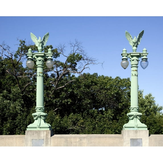 Print: Details Of Taft Bridge, NW, Washington, D.C., 2010