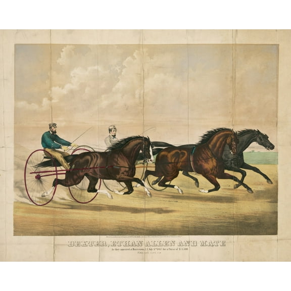 Print: Dexter, Ethan Allen And Mate, Morristown, New Jersey, 1870