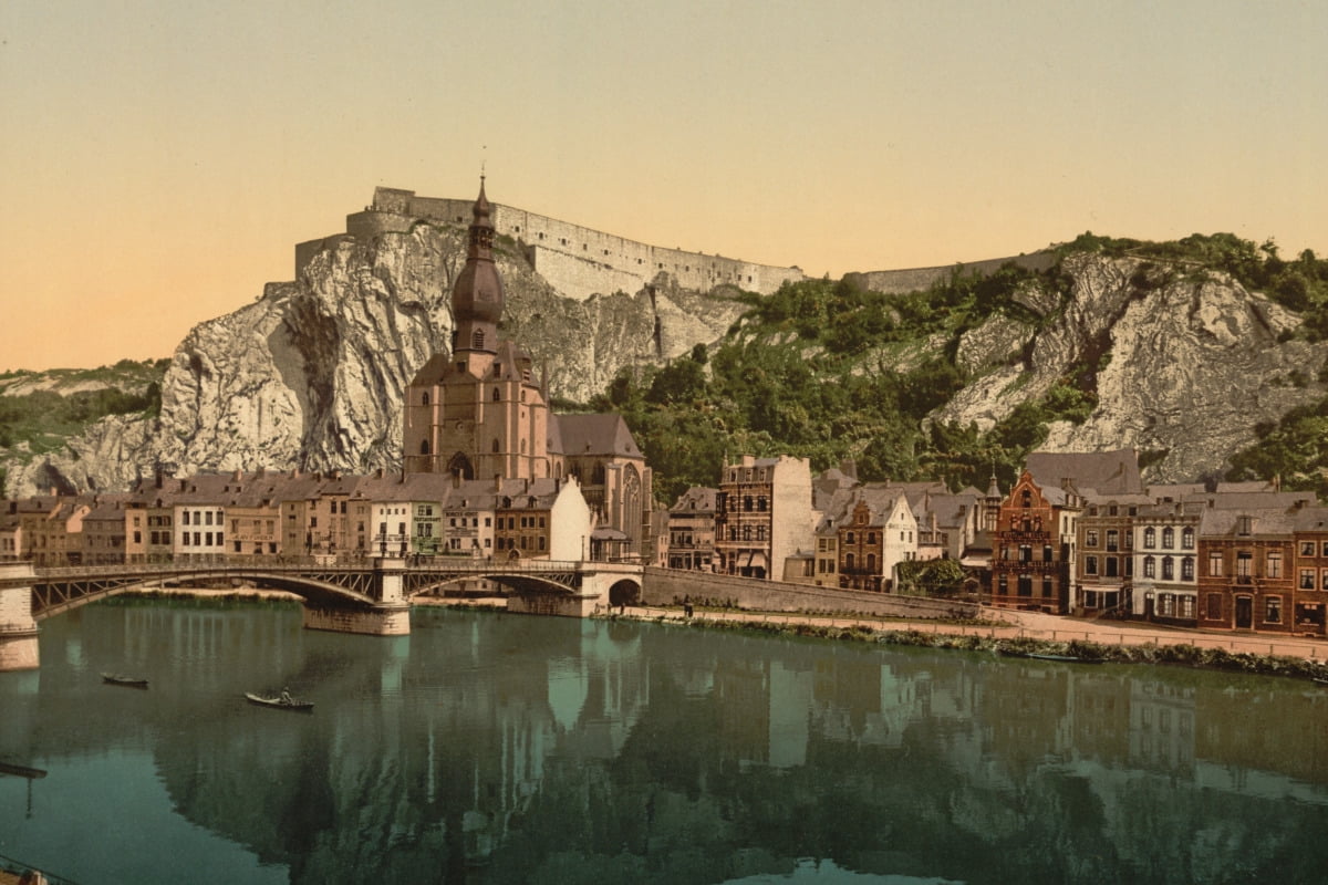 Print: Dinant, I, Belgium, circa 1890 - Walmart.com