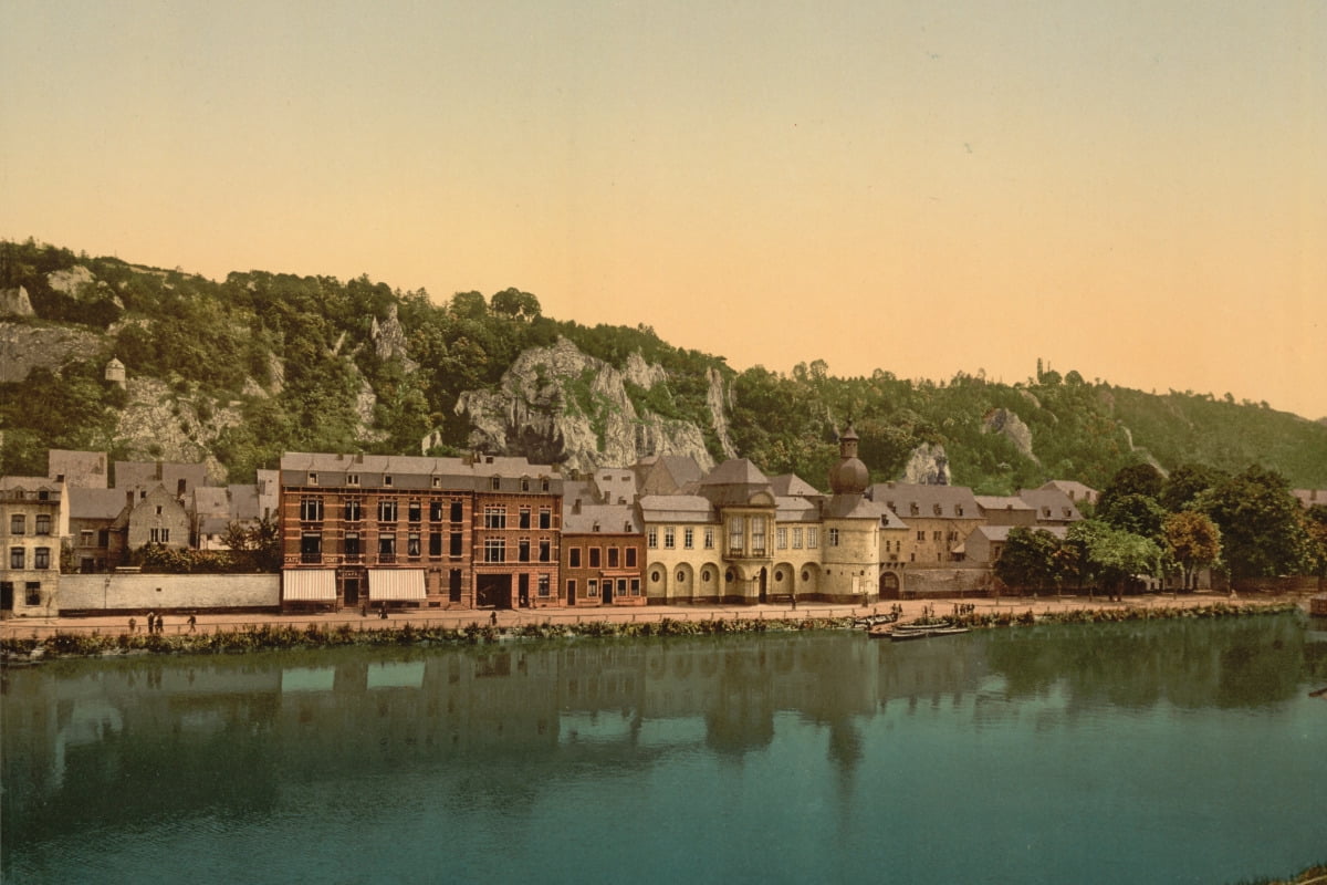 Print: Dinant, II, Belgium, circa 1890 - Walmart.com