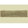 thumbnail image 1 of Print: Distant View Of Emmettsburg Sic, Scene Of The Rebel Horse Raid, 1 of 4