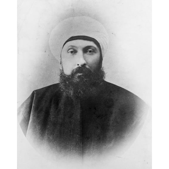 Print: Djemaleddin Effendi, Head-And-Shoulders Portrait, Facing Front