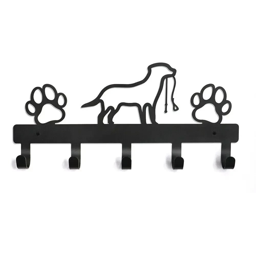 Print Dog Coat Rack For Animal Lovers Dog Coat Rack With Shelf Coat