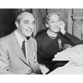 thumbnail image 1 of Print: Dorothy Fields & Arthur Schwartz Work On Score Of A Tree Grows In, 1 of 4