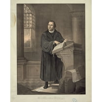 Print: Dr. Martin Luther, 1882