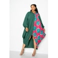 thumbnail image 1 of Print Drapy Shirt Maxi Dress 1XL, 1 of 4