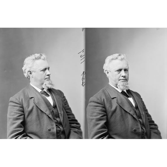 Print: Durney, Hon. J.C. Of Ind., circa 1865