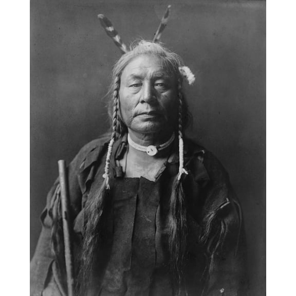 Print: Eagle Child--Atsina, 1908