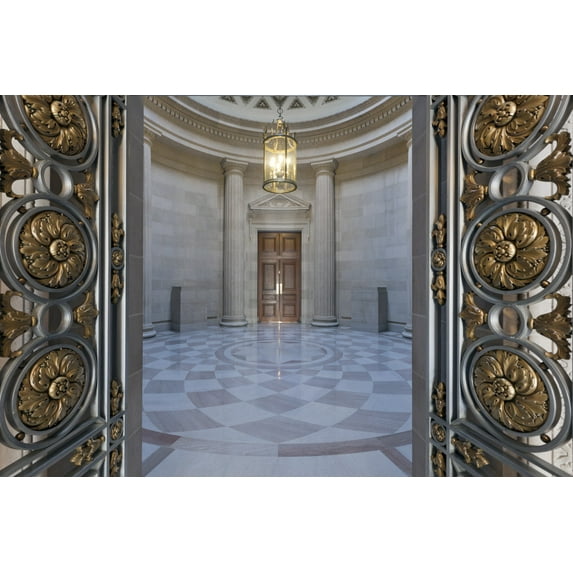 Print: East Lobby, Epa East And West, Located On 12th And Constitution