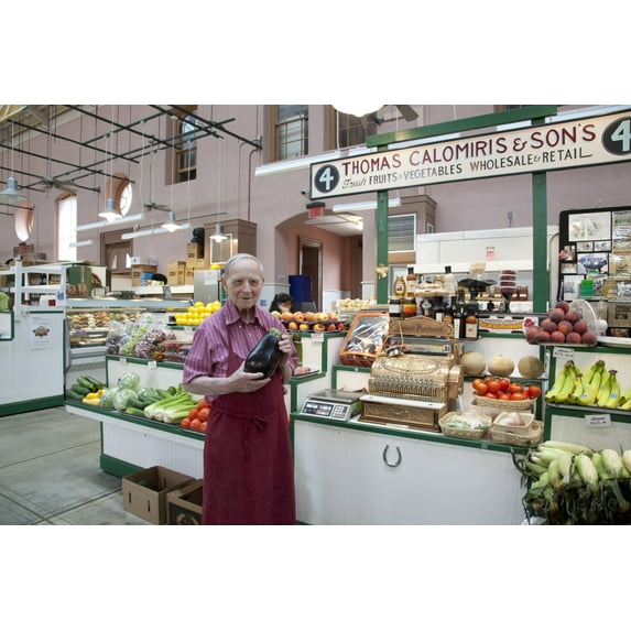 Print: Eastern Market Is A Public Market In The Capitol Hill Neighborhood
