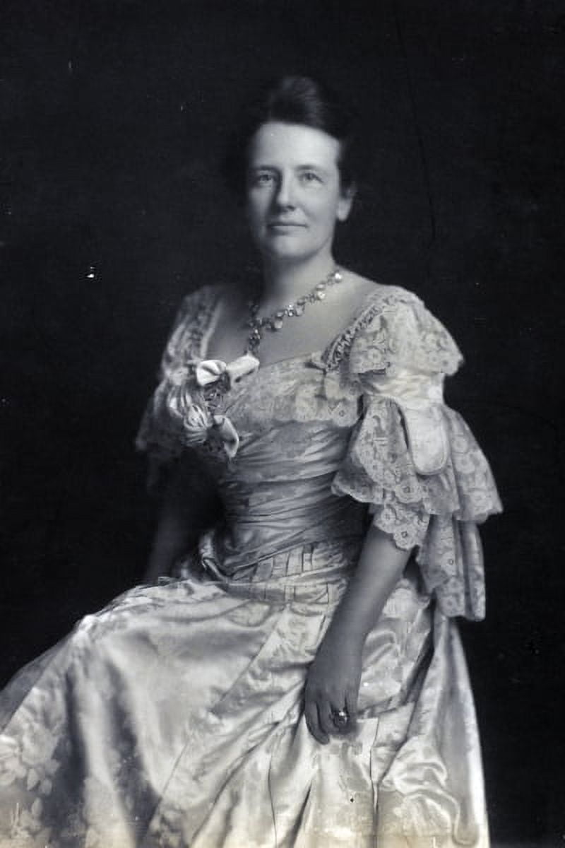 Print: Edith Kermit Carow Roosevelt, Three-Quarter-Length Portrait ...