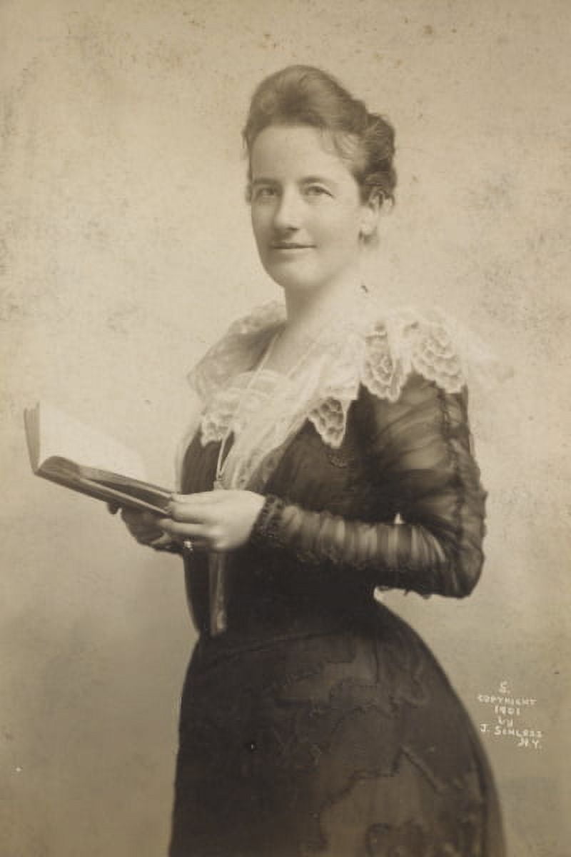 Print: Edith Kermit Carow Roosevelt, Three-Quarter-Length Portrait ...